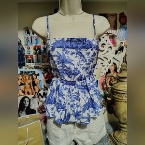 NWT Pie In The Sky Toile Camisole